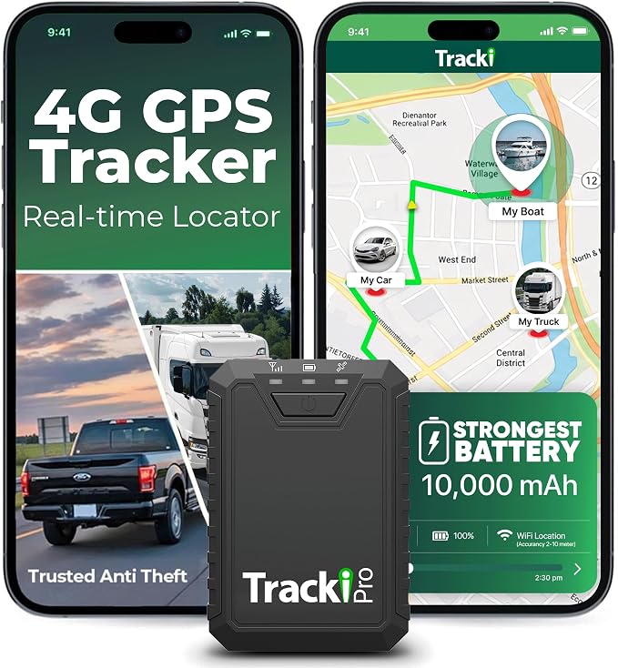 Tracki Pro GPS Tracker - 2 years subscription included!