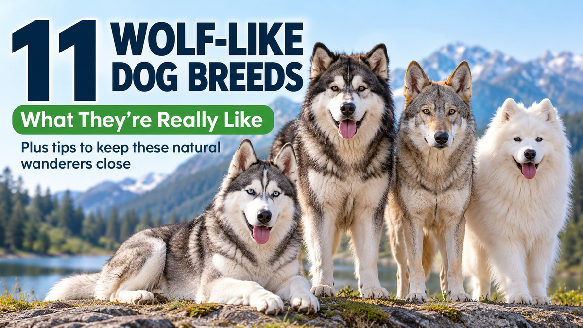 11 Dogs That Look Like Wolves