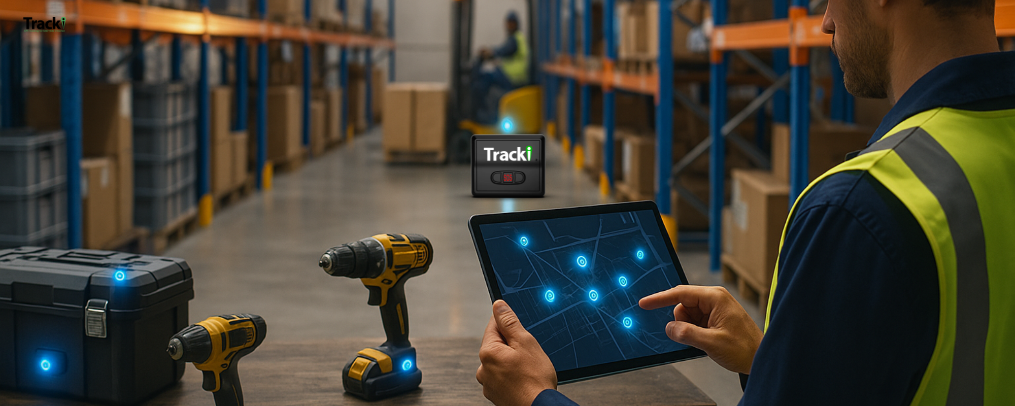 GPS Tracker for Warehouse Tools: Track Inventory in Real-Time - Tracki