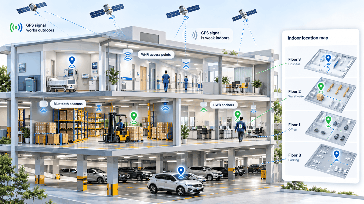 How Indoor Positioning Systems Revolutionize Asset & People Tracking