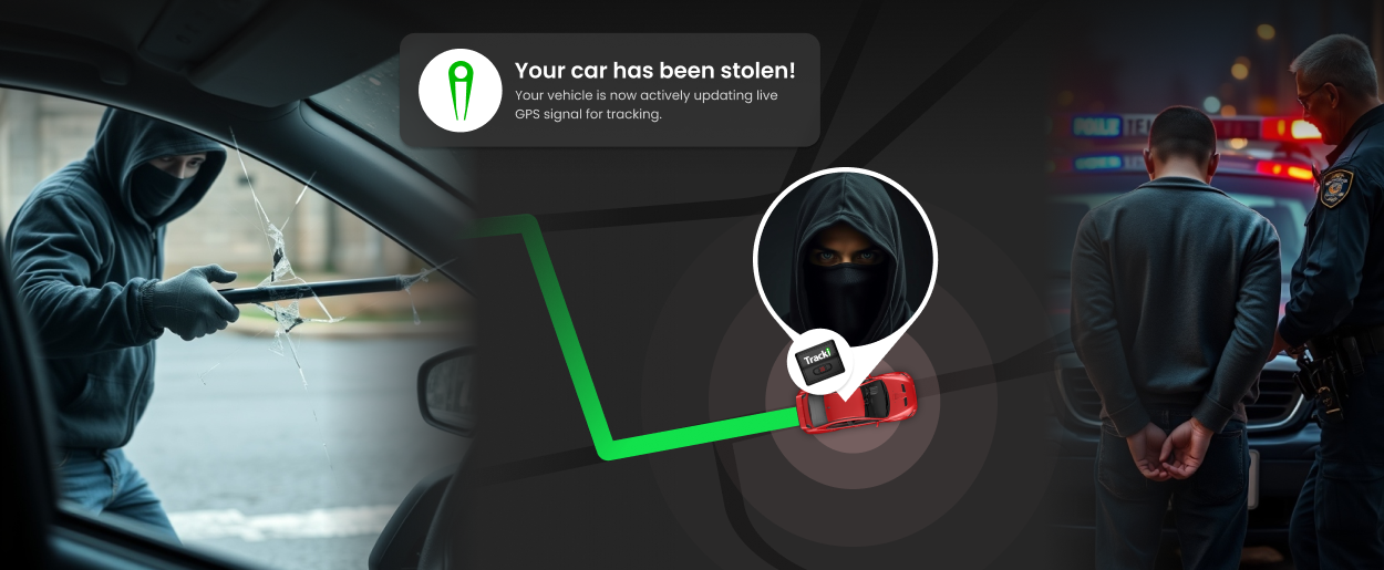 Recover Stolen Vehicles Faster with GPS Tracker