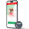 Trackipet 2024, modèle 4g, mini traceur GPS pour animaux de compagnie