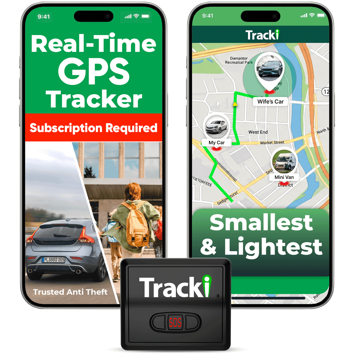 Tracki Universal Real-Time GPS Tracker - Tracki 