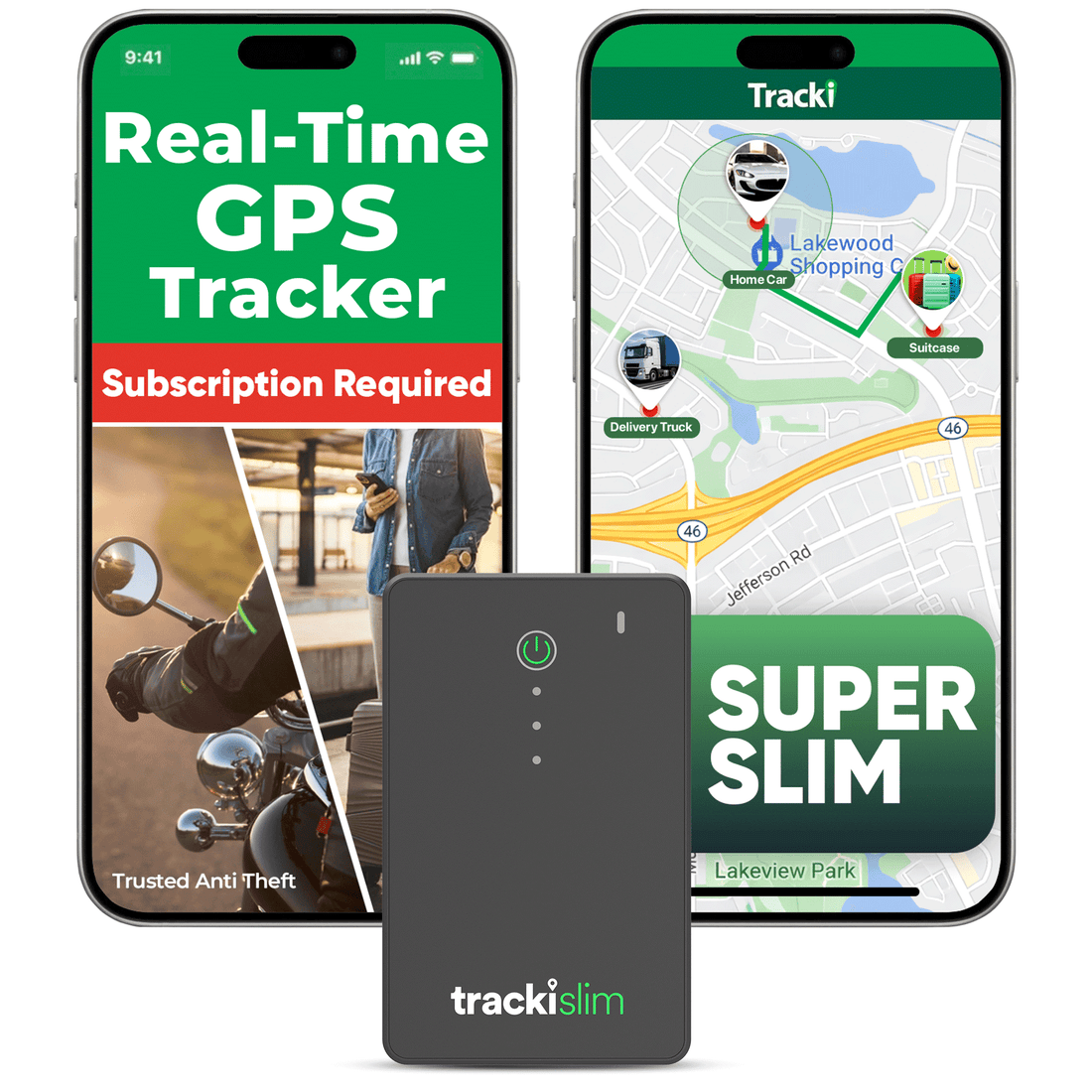 Tracki Slim Real-Time GPS Tracker