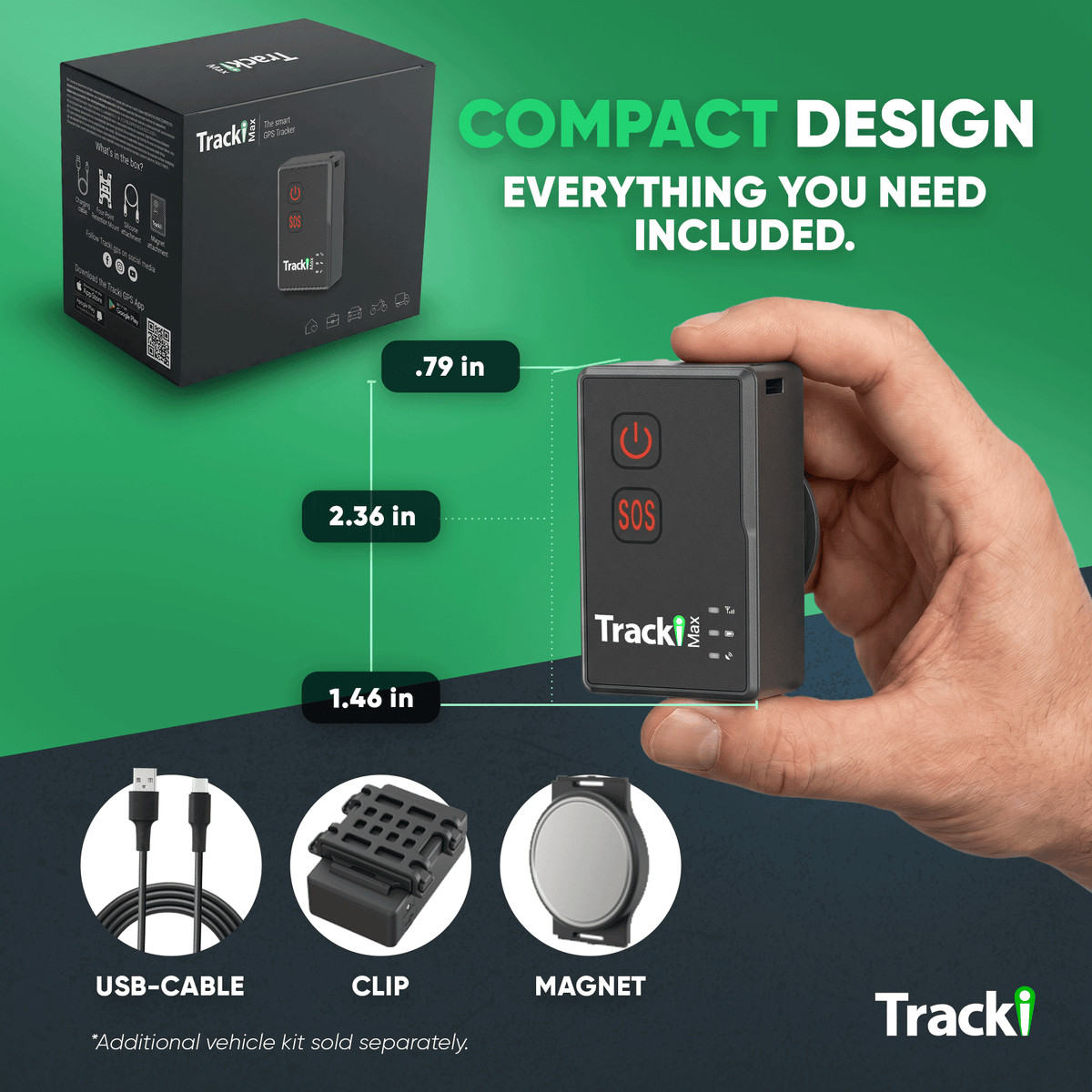 Tracki Max Real-Time GPS Tracker