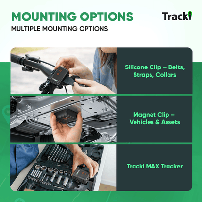 Tracki Max Real-Time GPS Tracker