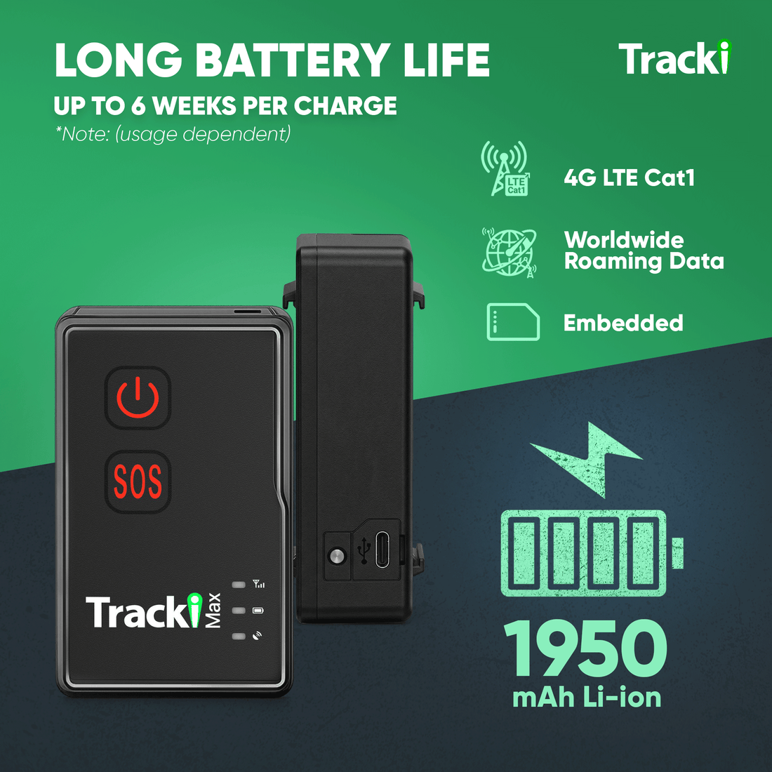 Tracki Max Real-Time GPS Tracker