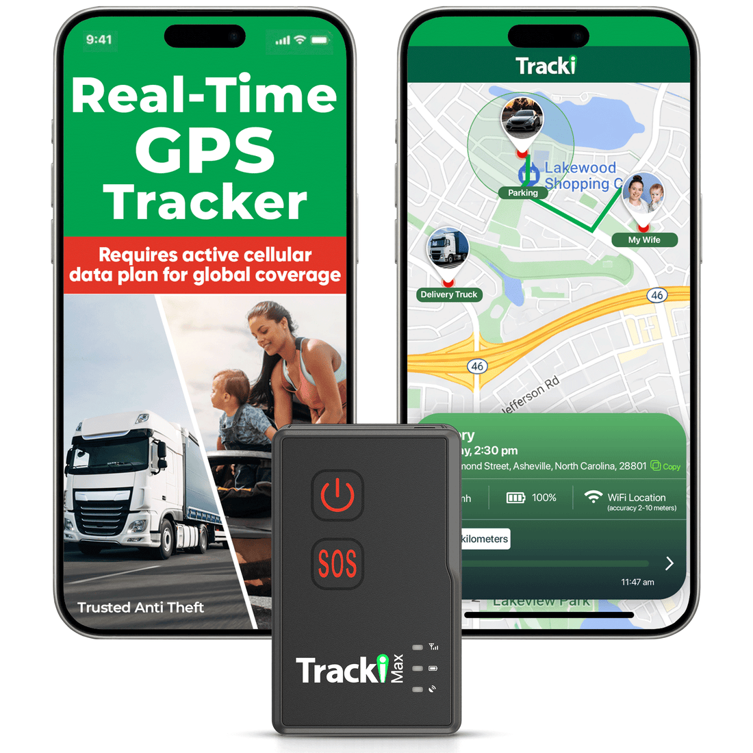 Tracki Max Real-Time GPS Tracker