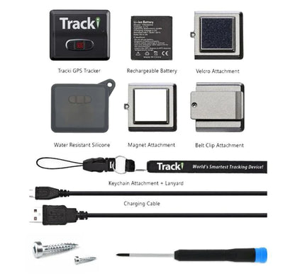 Tracki 2024 4G Model Mini Real time GPS Tracker - Tracki 