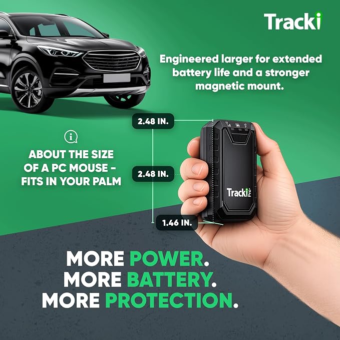 Tracki Pro Real-Time GPS Tracker - Tracki 