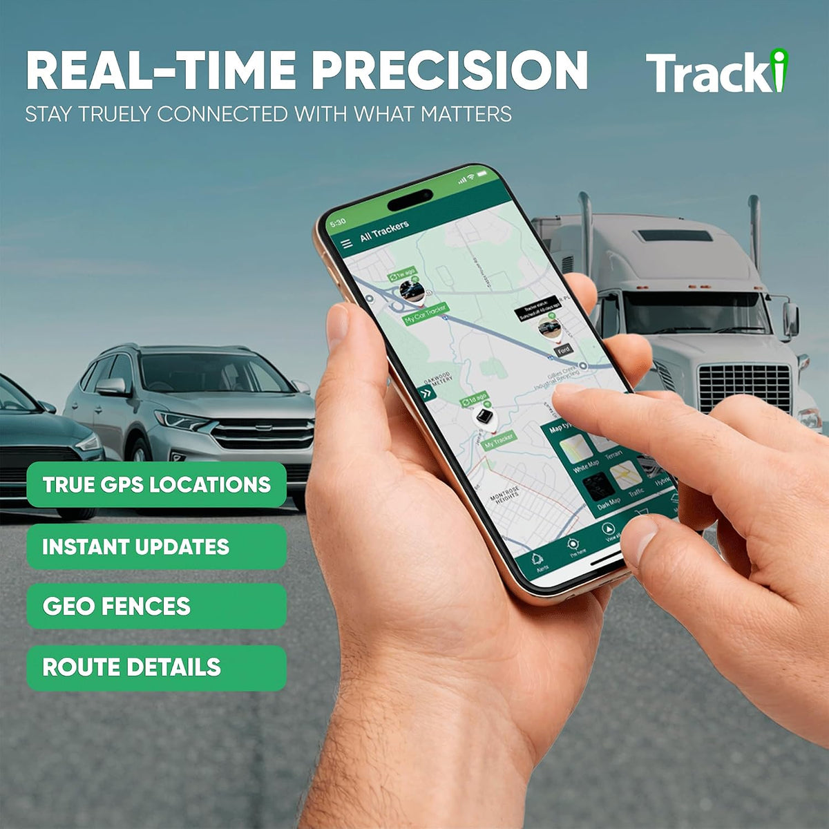 Tracki Pro Real-Time GPS Tracker - Tracki 