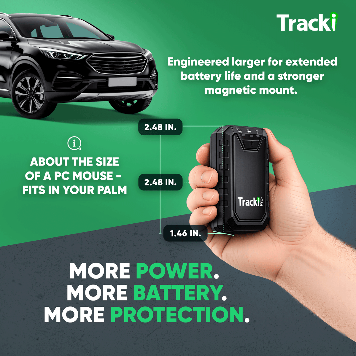 Tracki Pro GPS Tracker - 12 month subscription included!