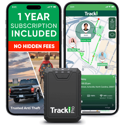Tracki Pro GPS Tracker - 12 month subscription included!