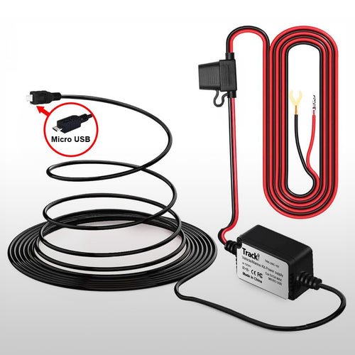 stabilisateur d'alimentation et kit de câblage pour véhicule/marine 12-24 volts vers micro USB pour tracki GPS Tracki