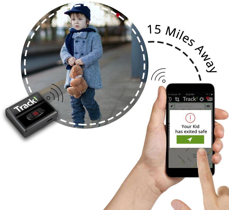 Tracki 2021 Model Mini Real time GPS Tracker. - Tracki