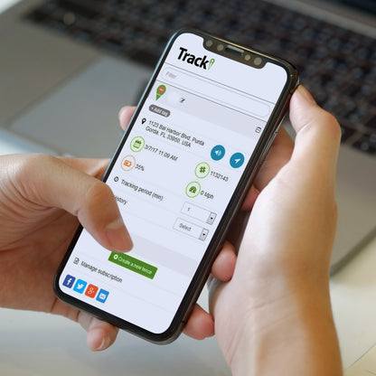 Tracki 2021 Model Mini Real time GPS Tracker. - Tracki