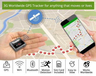 Tracki Model Mini Real time GPS Tracker, 2 years subscription included ...