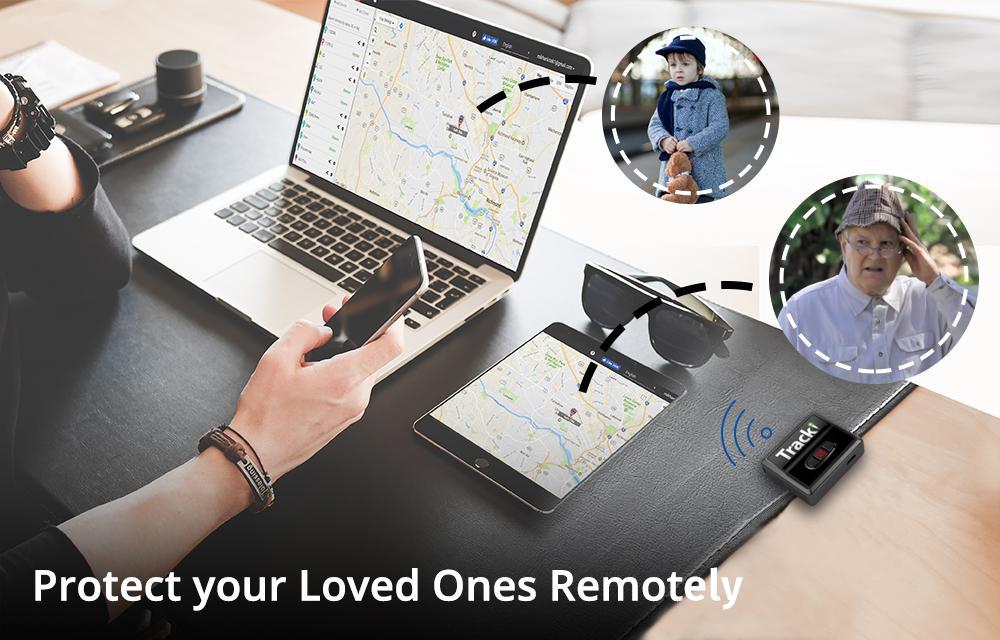 Tracki 2021 Model Mini Real time GPS Tracker. - Tracki